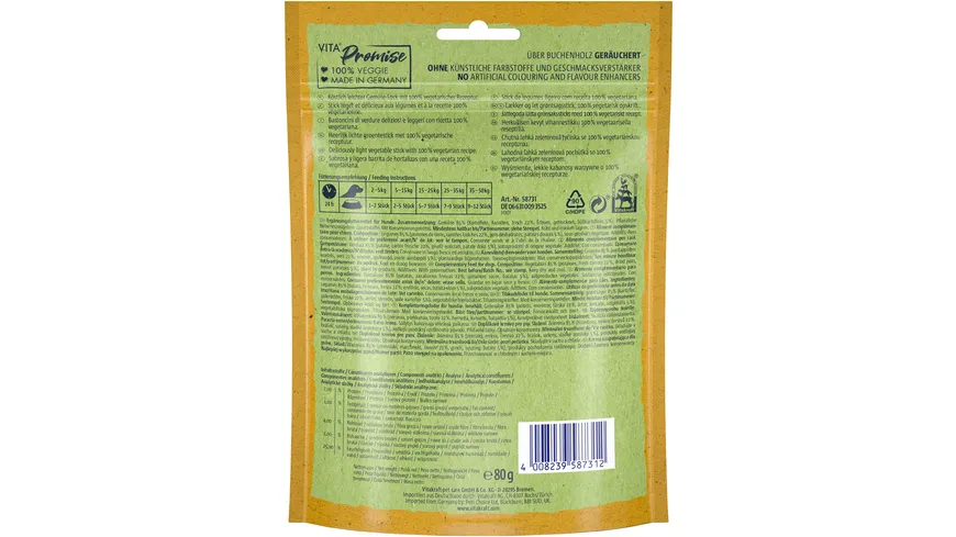 Vita® Veggies Sticks Süßkartoffel 80 g
