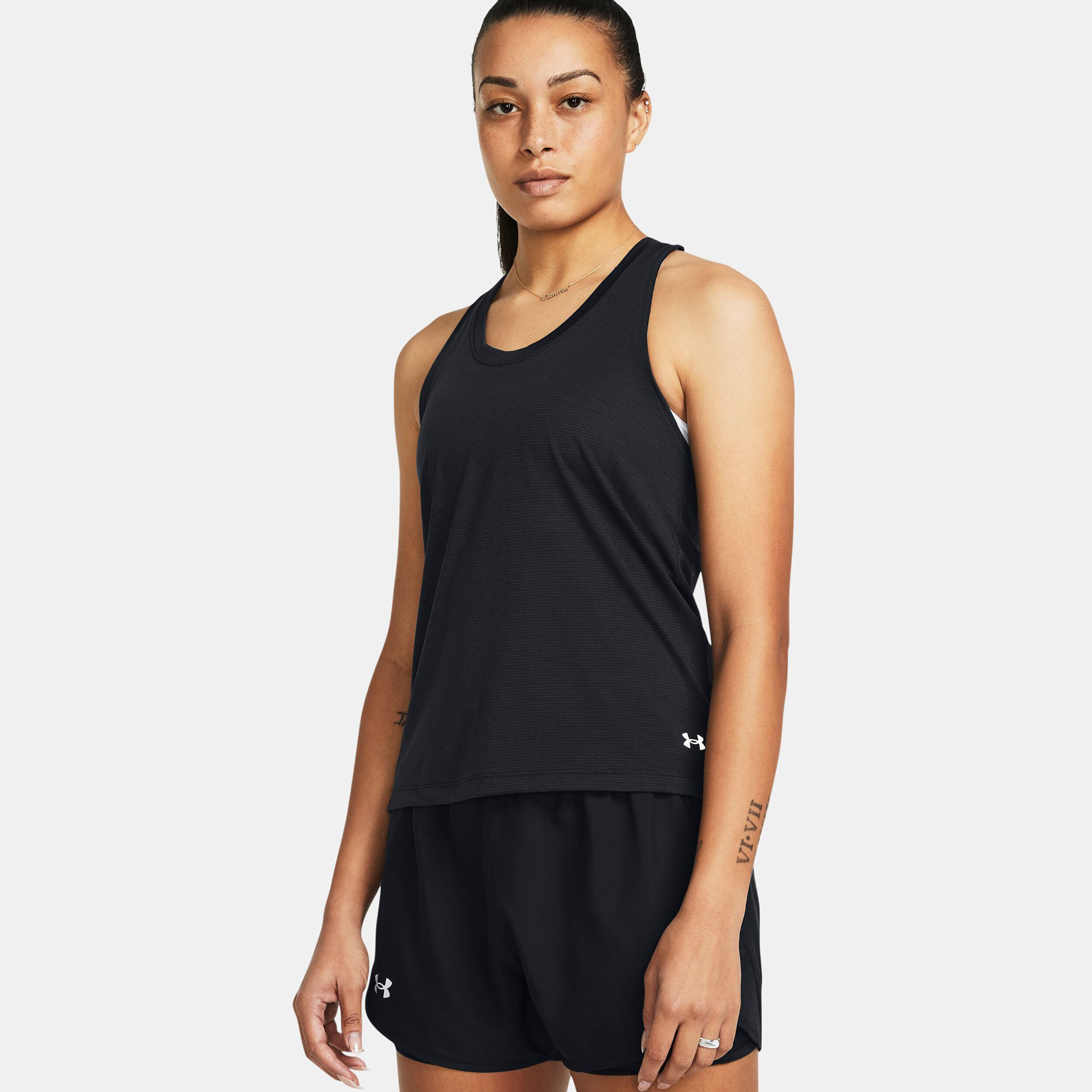 Streaker Singlet Tank-Top Damen - Schwarz