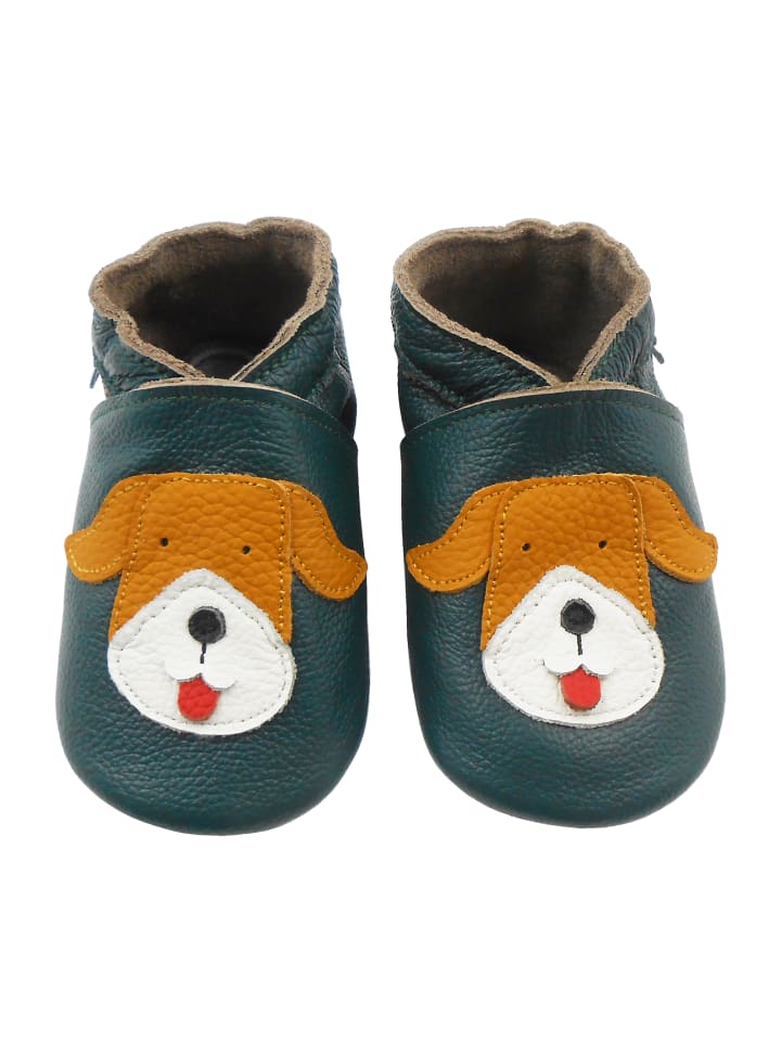 Yalion Baby Leder-Krabbelschuhe 