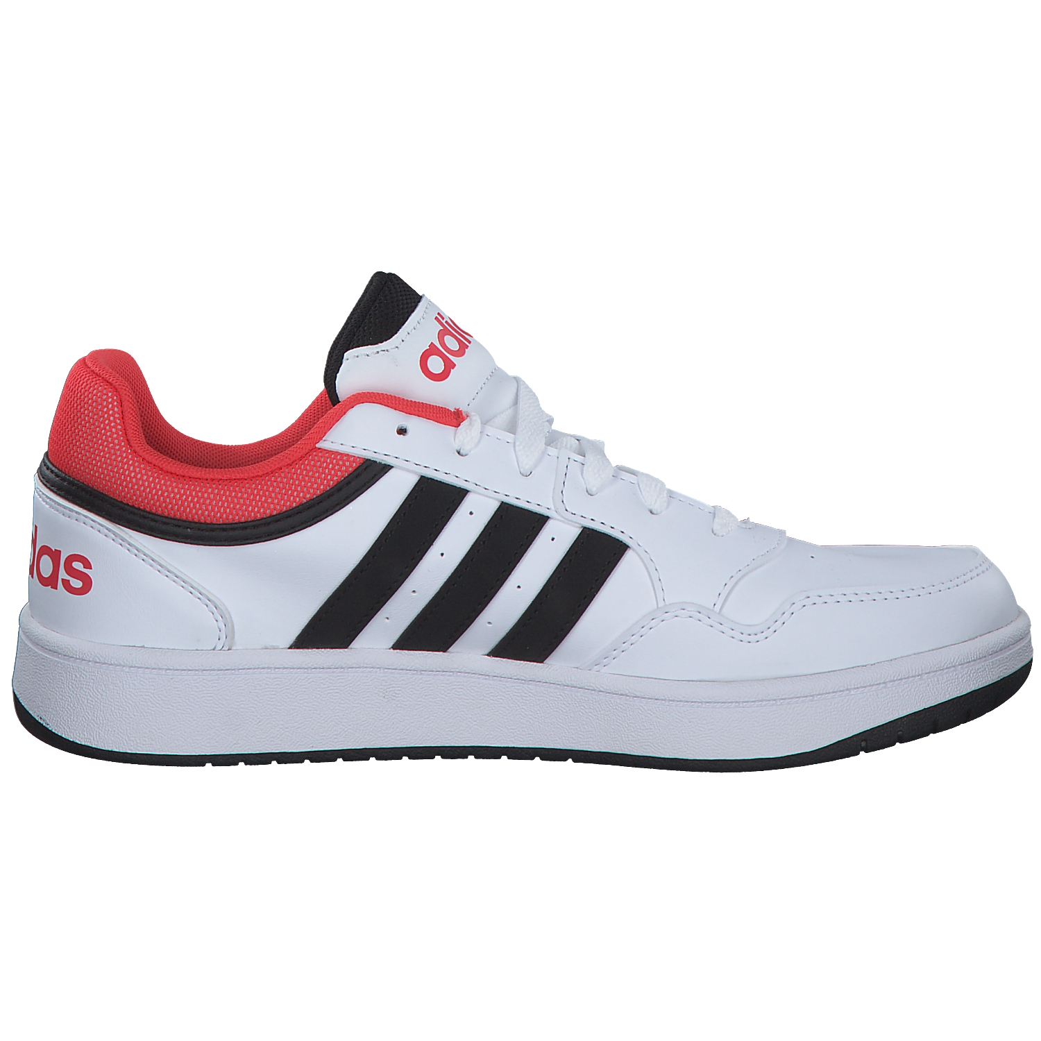 Adidas Hoops 3.0 K, Schnürschuhe, Herren, ftwwht/cblack/brired