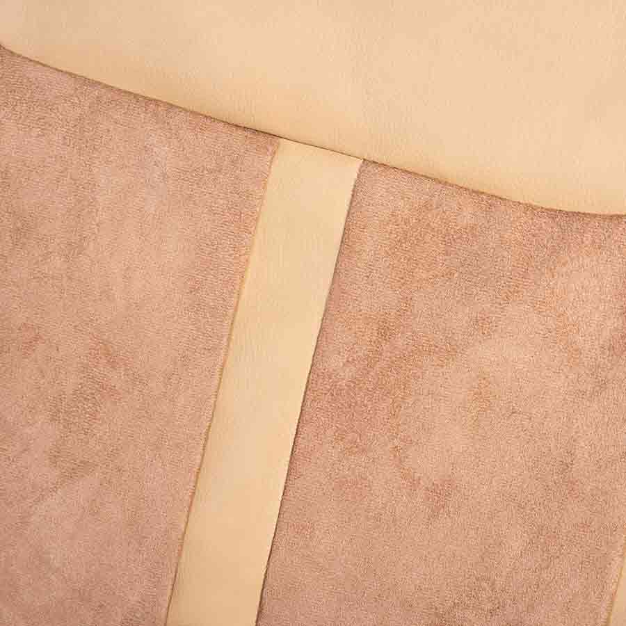 NORAUTO Sitzbezug-Komplettset 11-teilig für PKW´s, Design JUPITER-2 creme-beige, in Kunstleder-Optik - ATU