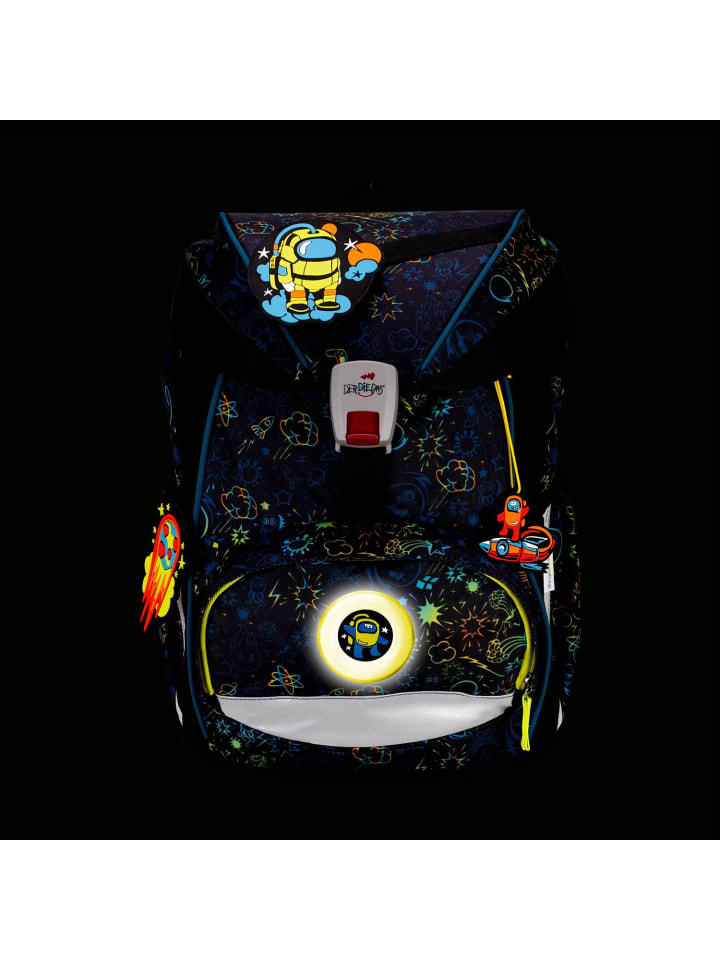 DerDieDas DerDieDas ErgoFlex LED Schulranzenset 5 teilig Crazy günstig kaufen onesize