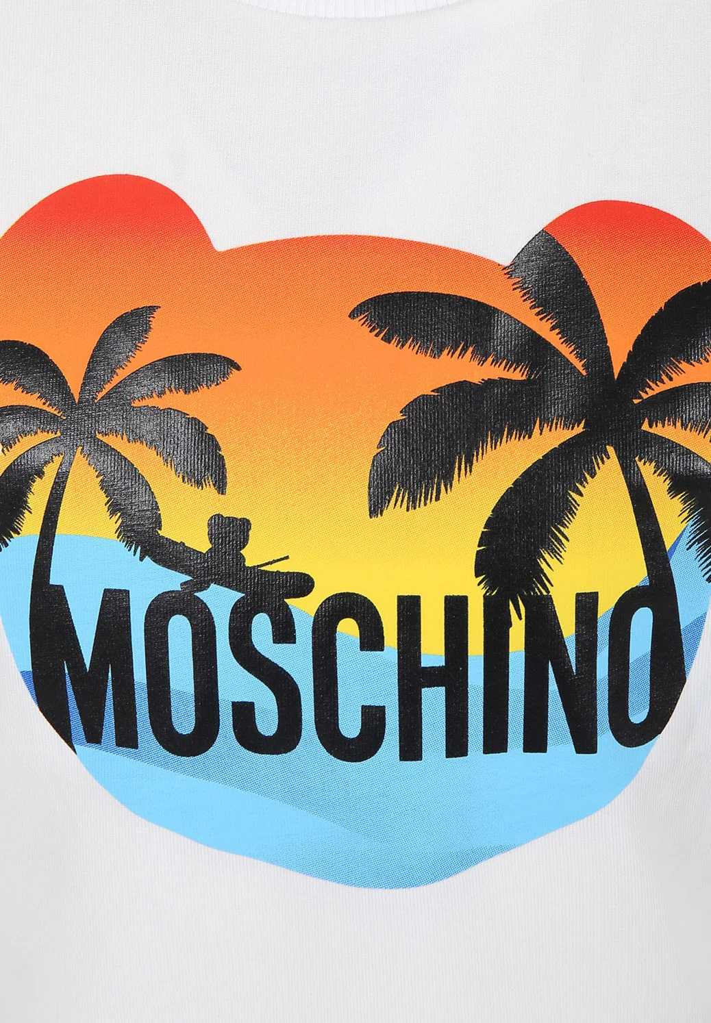 MOSCHINO CON LOGO - Camiseta estampada