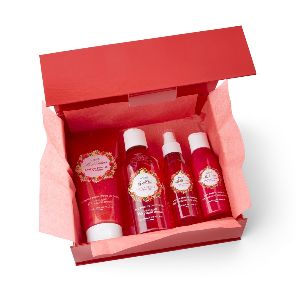 Nocibé Les Délices - Ma Boîte à Merveilles Coffret bain Pomme d'Amour