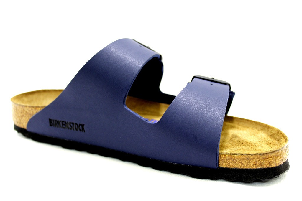 BIRKENSTOCK Pantoletten blau
