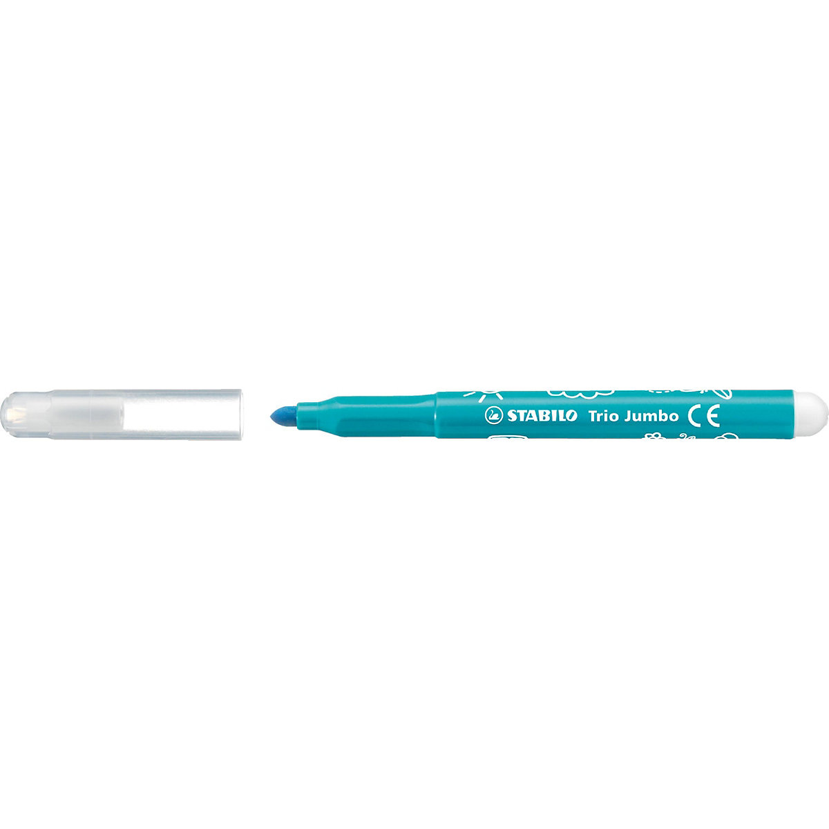 Filzstifte Trio Jumbo, 12 Farben