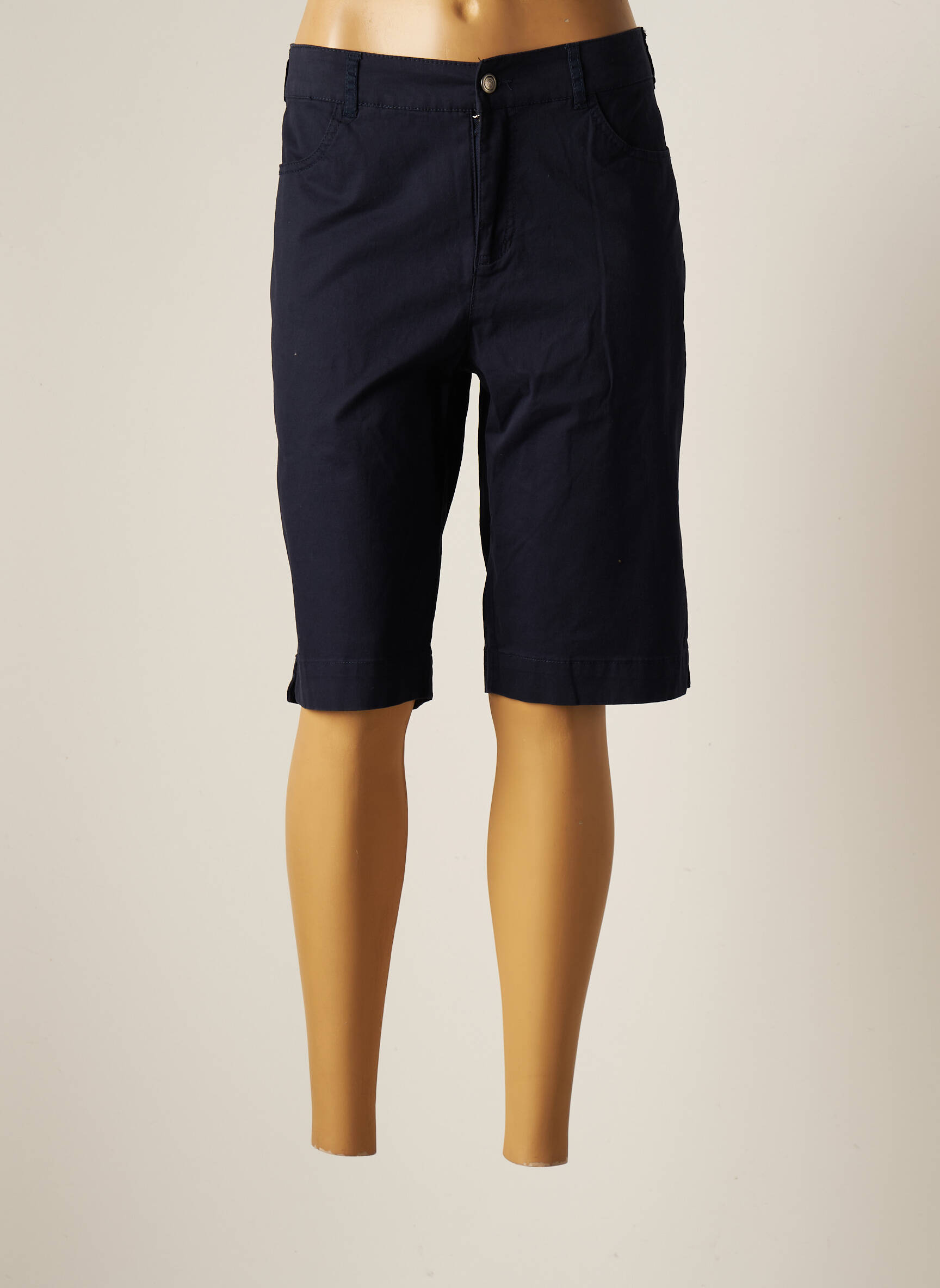 Ciso Bermudas Femme couleur bleu