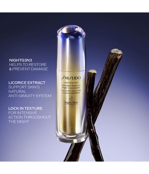Shiseido Vital Perfection Liftdefine Radiance Night Concentrate Gesichtsserum-40 ml