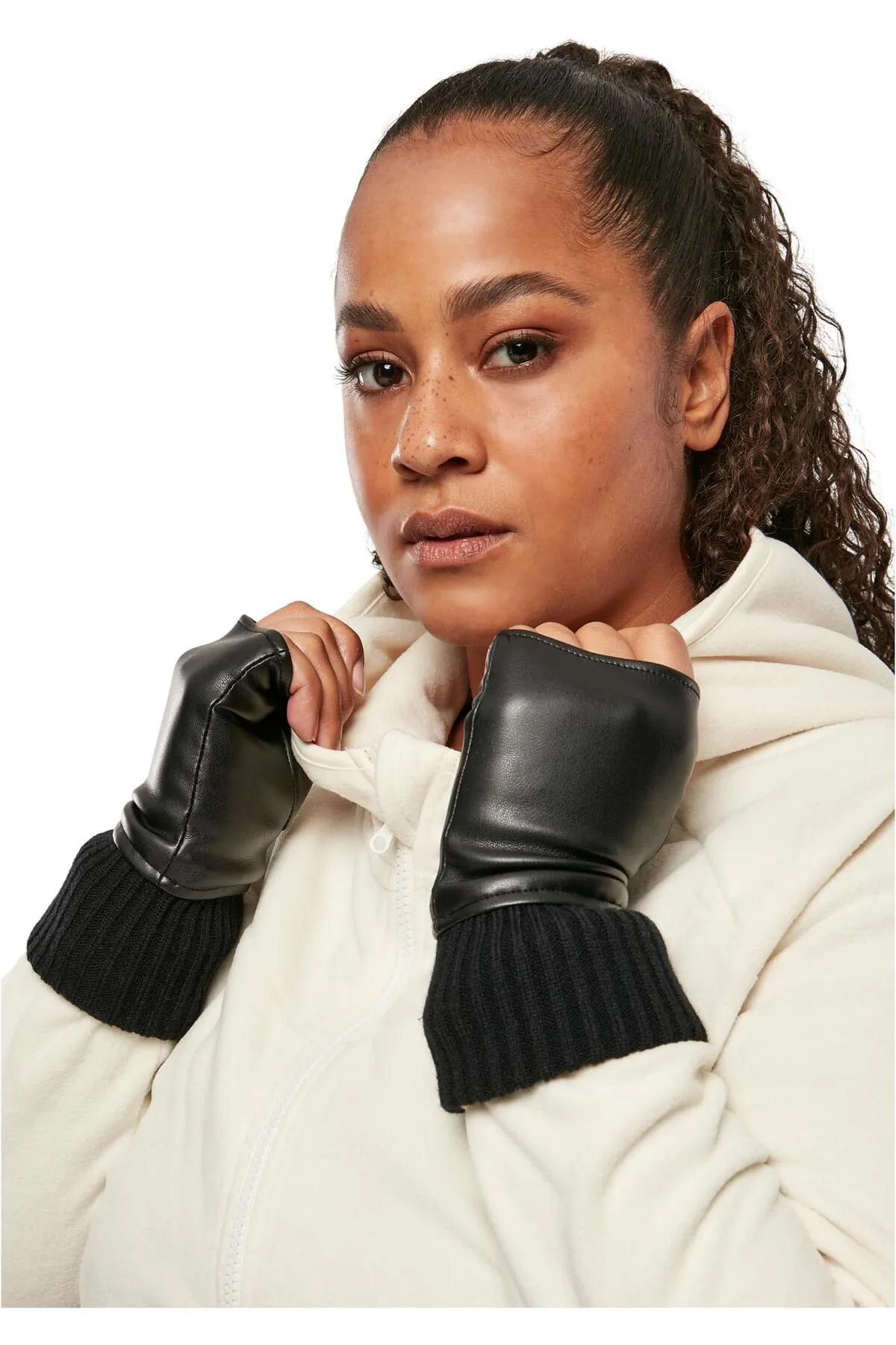 Urban Classics  Handschuhe - Schwarz - Meliert