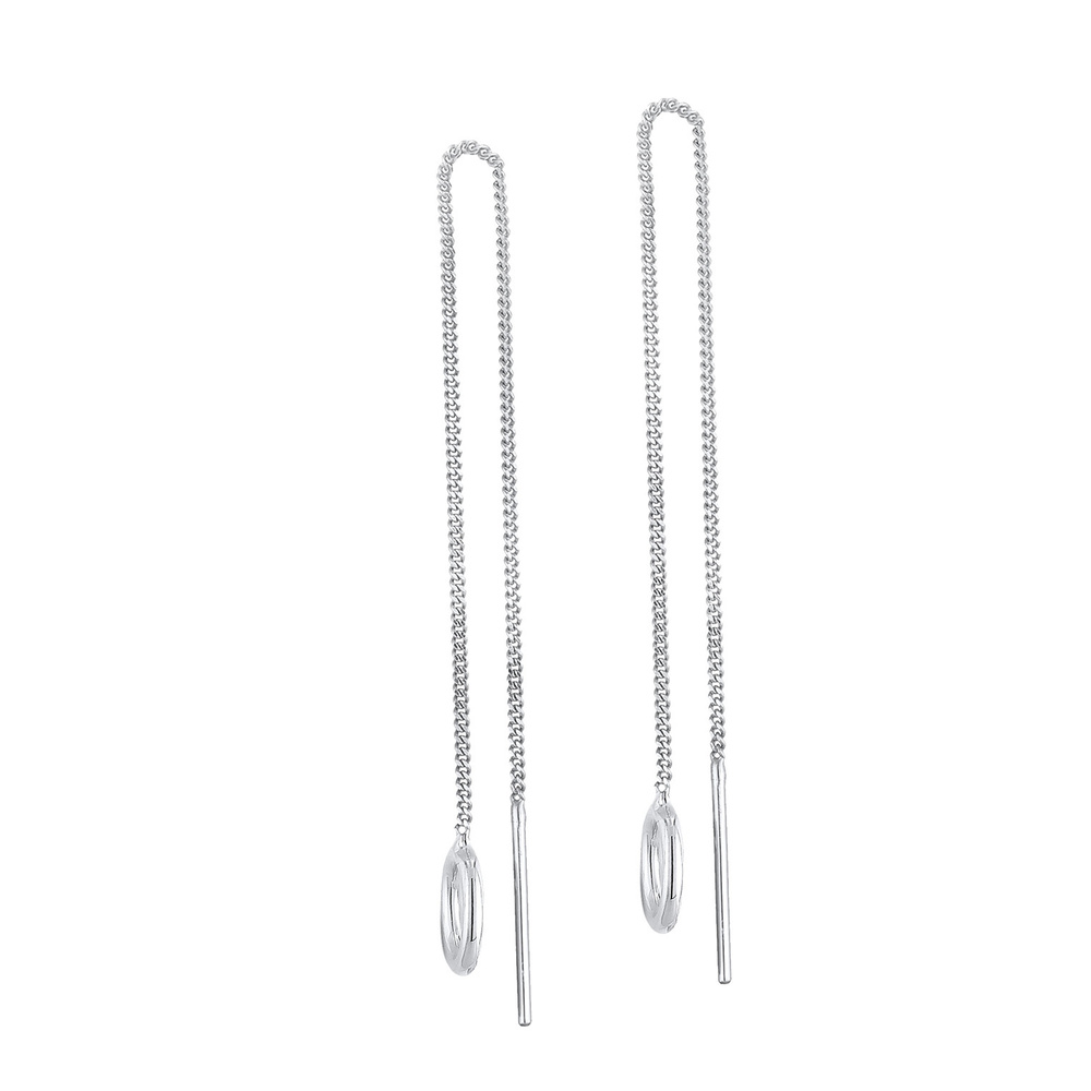 Elli Elli Boucles d'Oreilles Cercle pendentif Filigrane Boucles d'Oreilles Femme - (92 Boucles d'oreilles