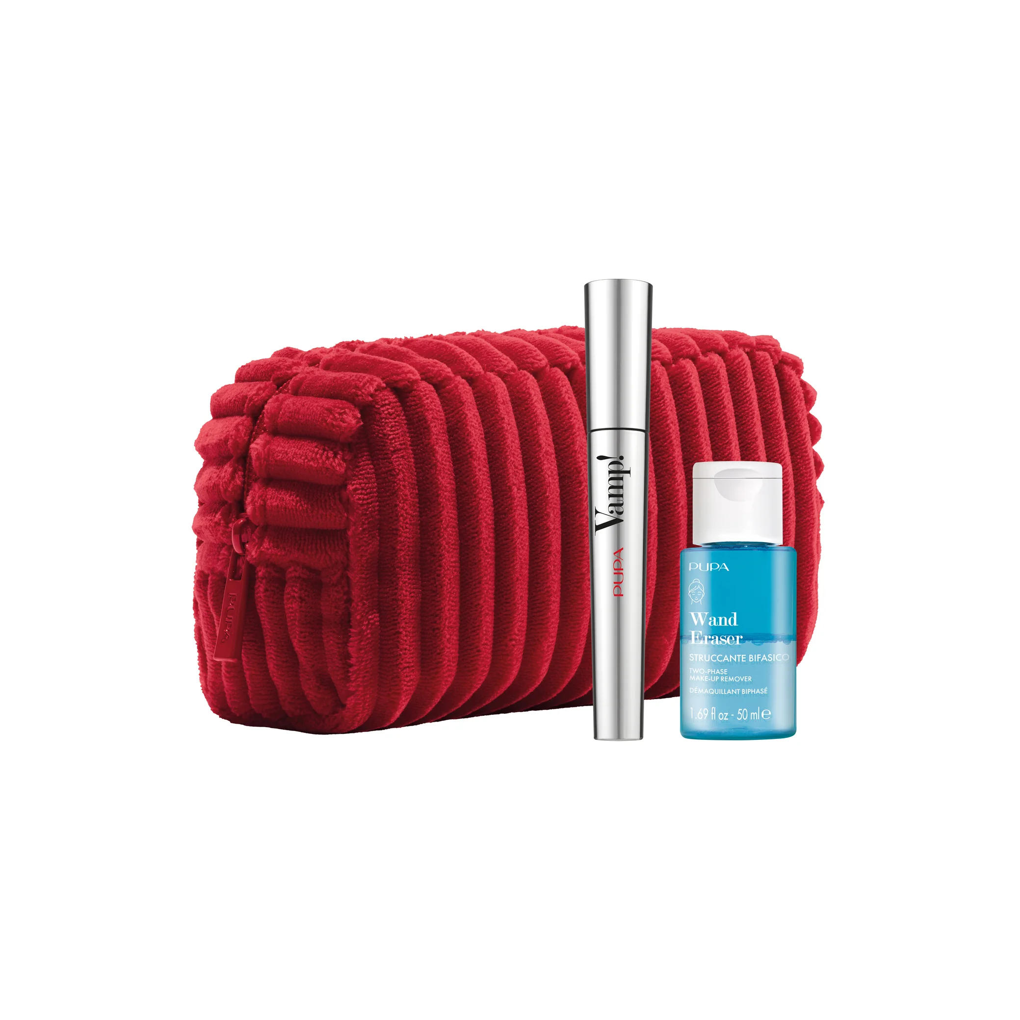 Vamp! Geschenkset + Mini-Biphasen-Zauberstab-Radierer – Make-up-Set, Mascara