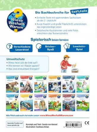 Ravensburger Wieso? Weshalb? Warum? Erstleser, Band 13: Umweltschutz