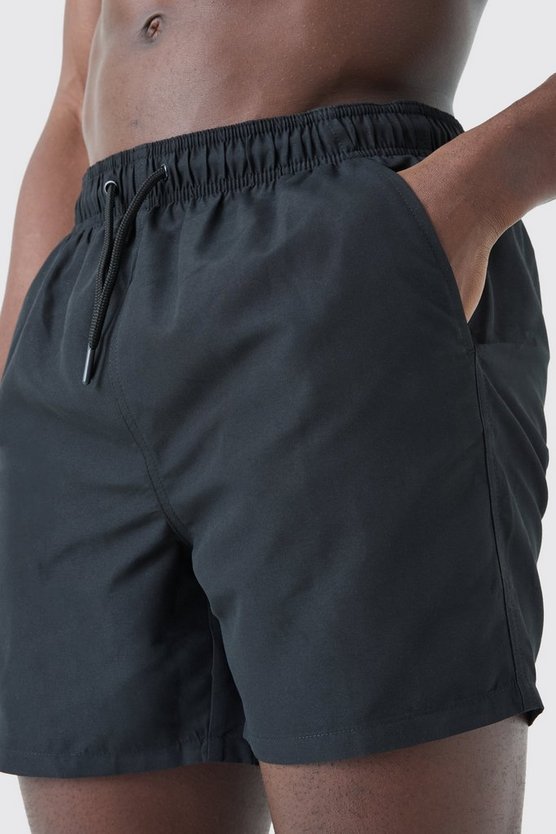 Mittellange Badehose