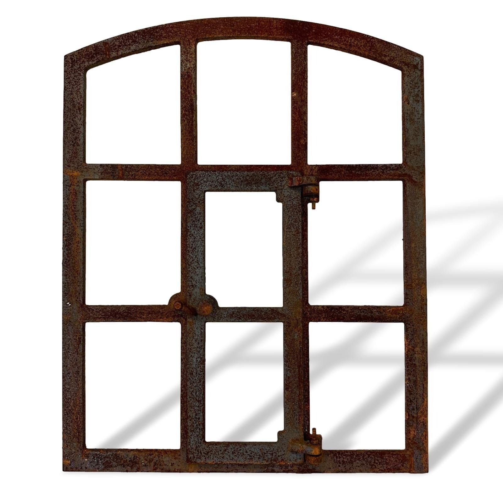 Aubaho Fenster Stallfenster Rost Fenster zum Öffnen Scheunenfenster 71cm Eisen Antik-