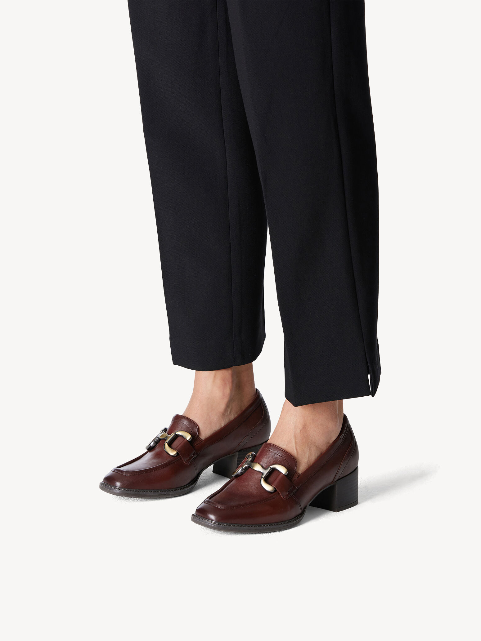 Trotteur en cuir - marron