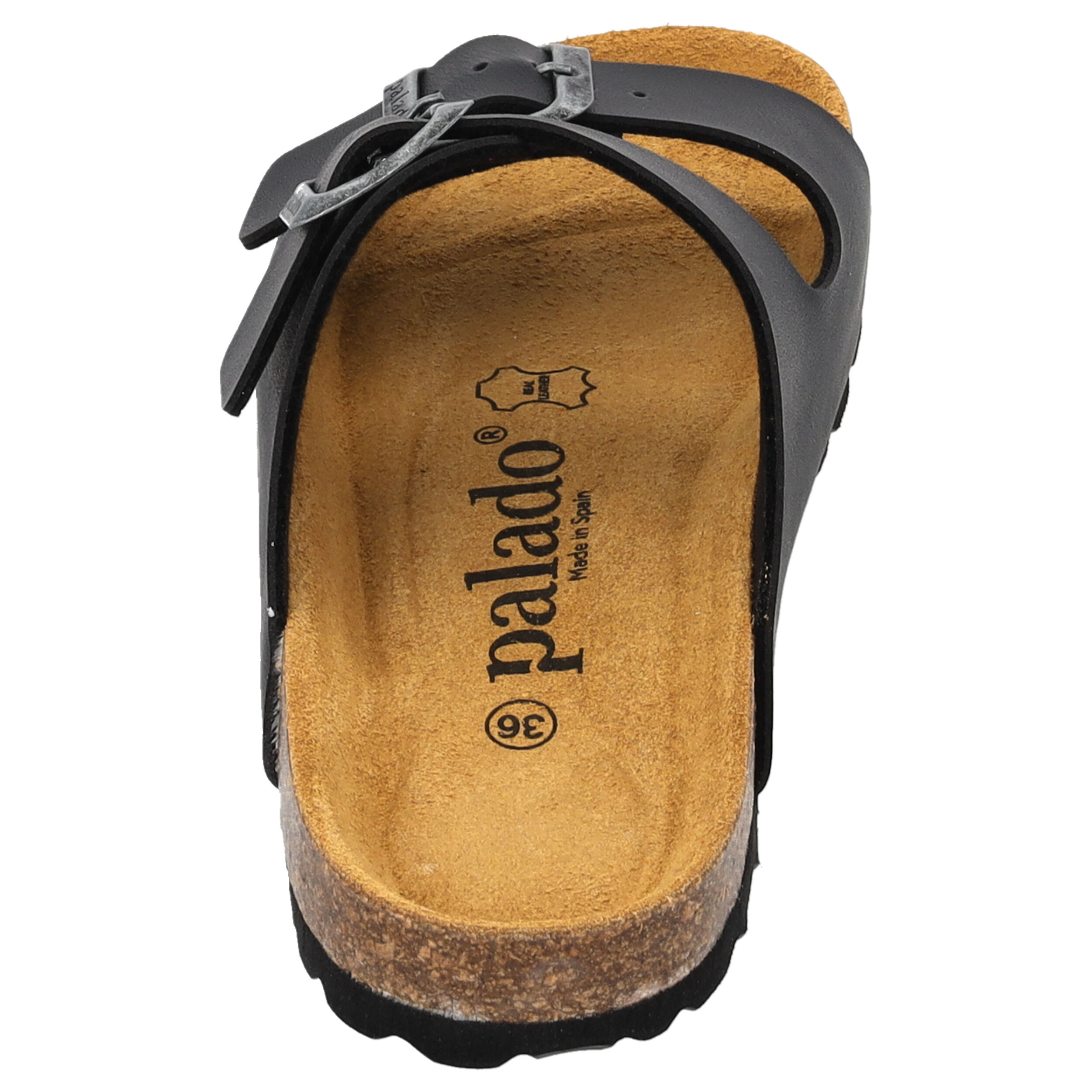Palado Kids Korfu B Basic, Pantoletten, Kinder, Schwarz