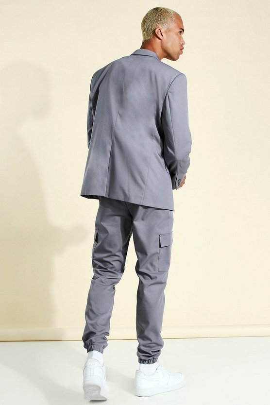 Zweireihige Oversize Anzugjacke