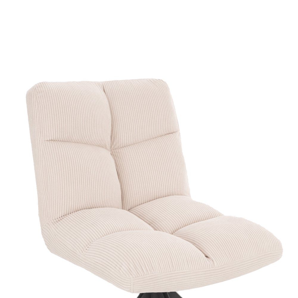 HOME DELUXE Esszimmerstuhl drehbar 2er - 8er Set NODA (2 St), Gestell aus Edelstahl, Küchenstuhl, Bürostuhl