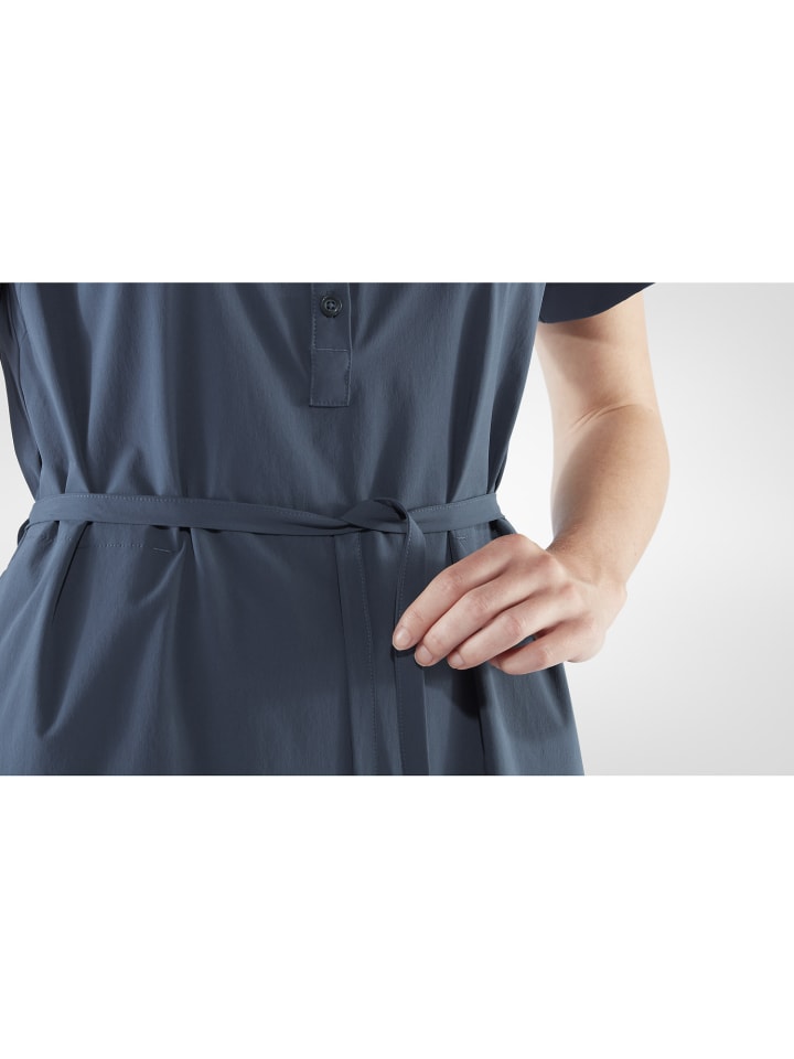 FJÄLLRÄVEN Övik Lite Dress in Rauchblau günstig kaufen S