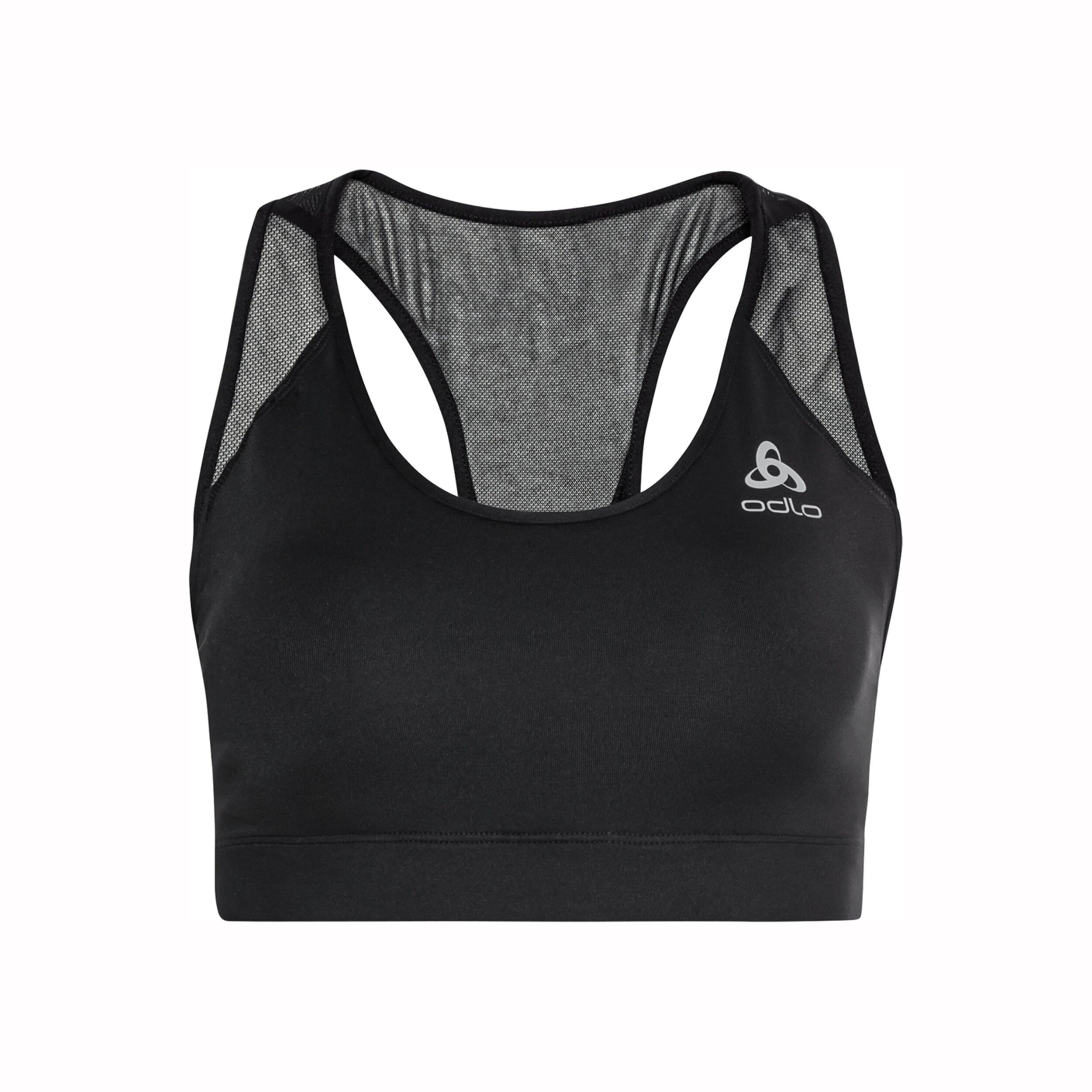Essential Mesh Sport-BH Damen - Schwarz