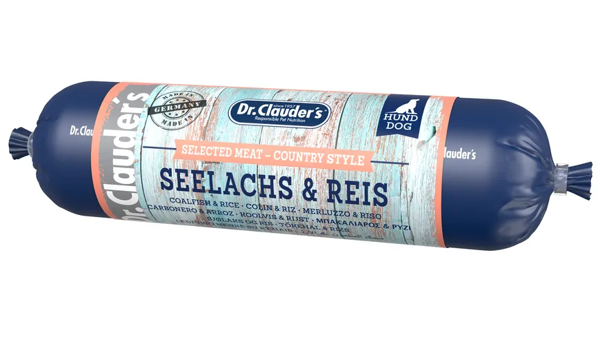 Dr. Clauders Hundewurst Dog Country Style 800g Seelachs 800 g