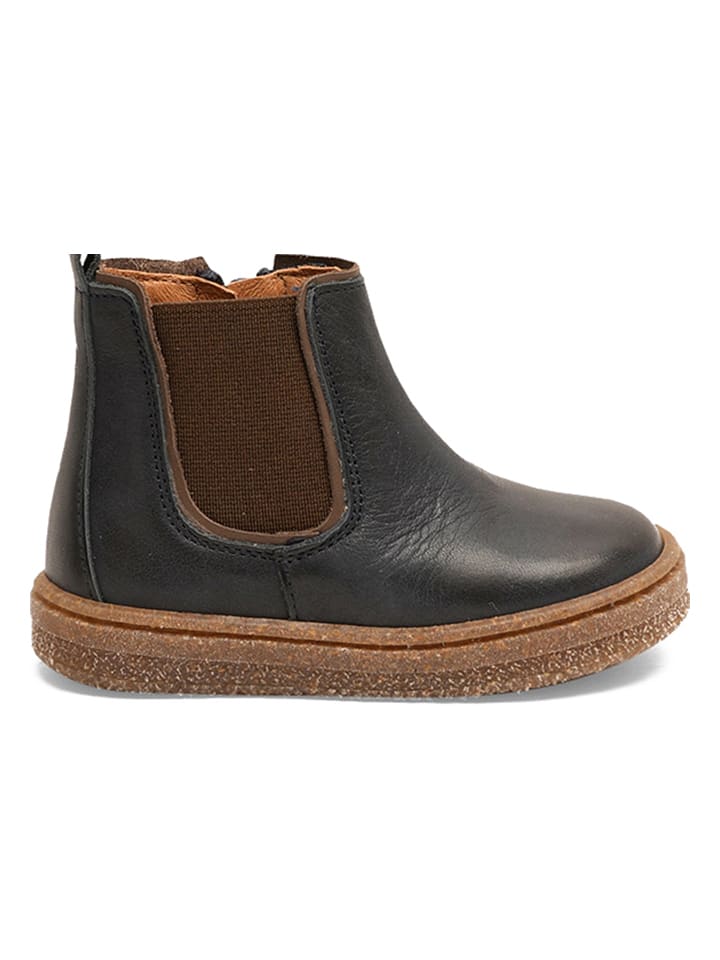 bisgaard Leder-Lauflernschuhe in Dunkelblau günstig kaufen