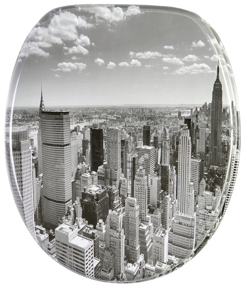Sanilo WC-Sitz Skyline New York, mit Absenkautomatik