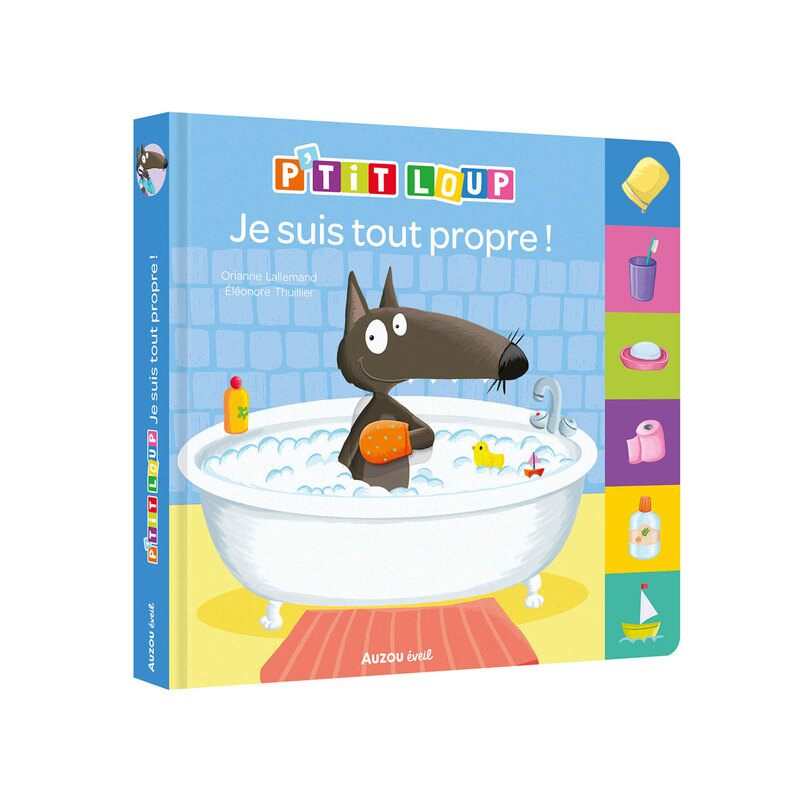 Livre P'tit loup je suis propre - Auzou