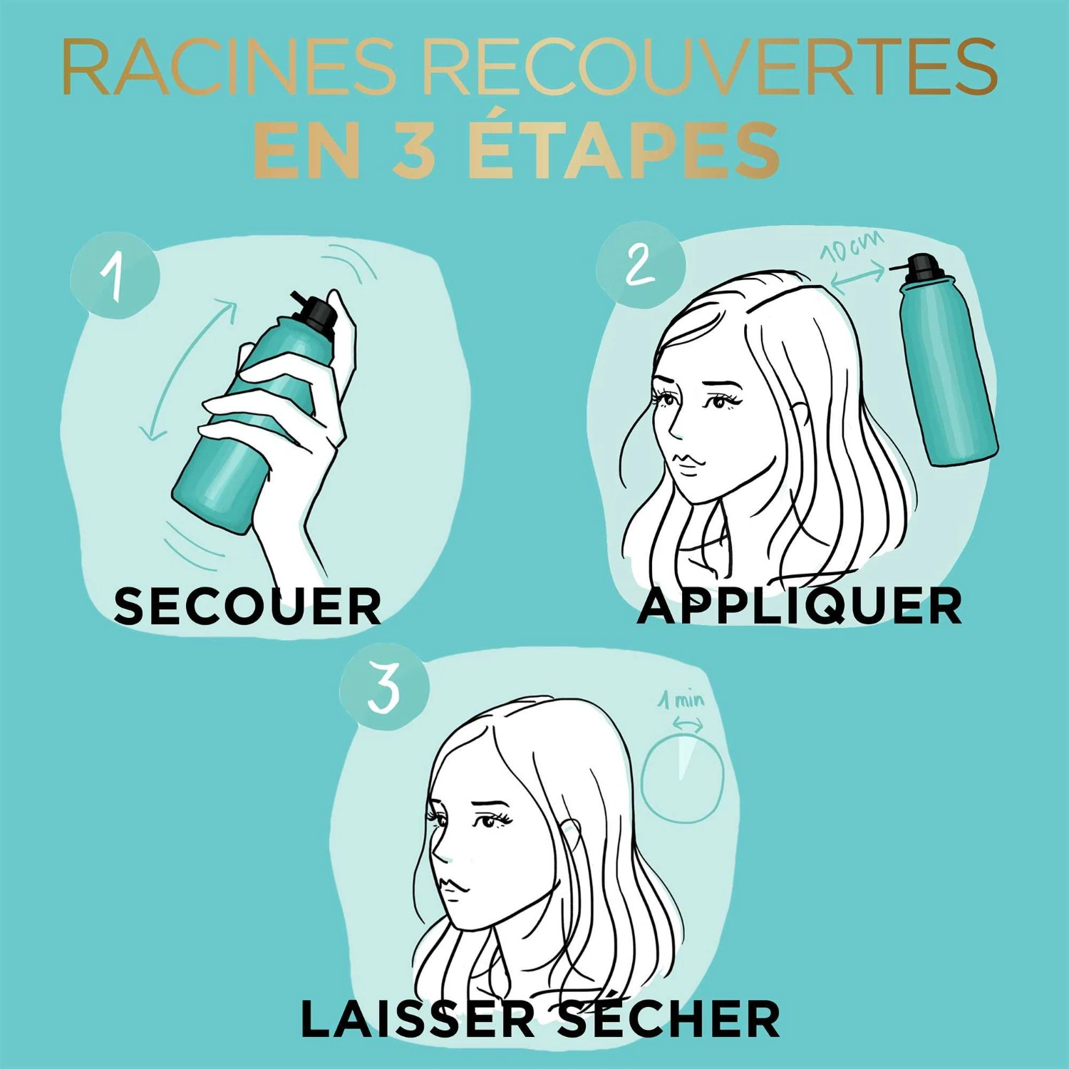 Sprej na odrasty L'Oréal Paris Magic Retouch