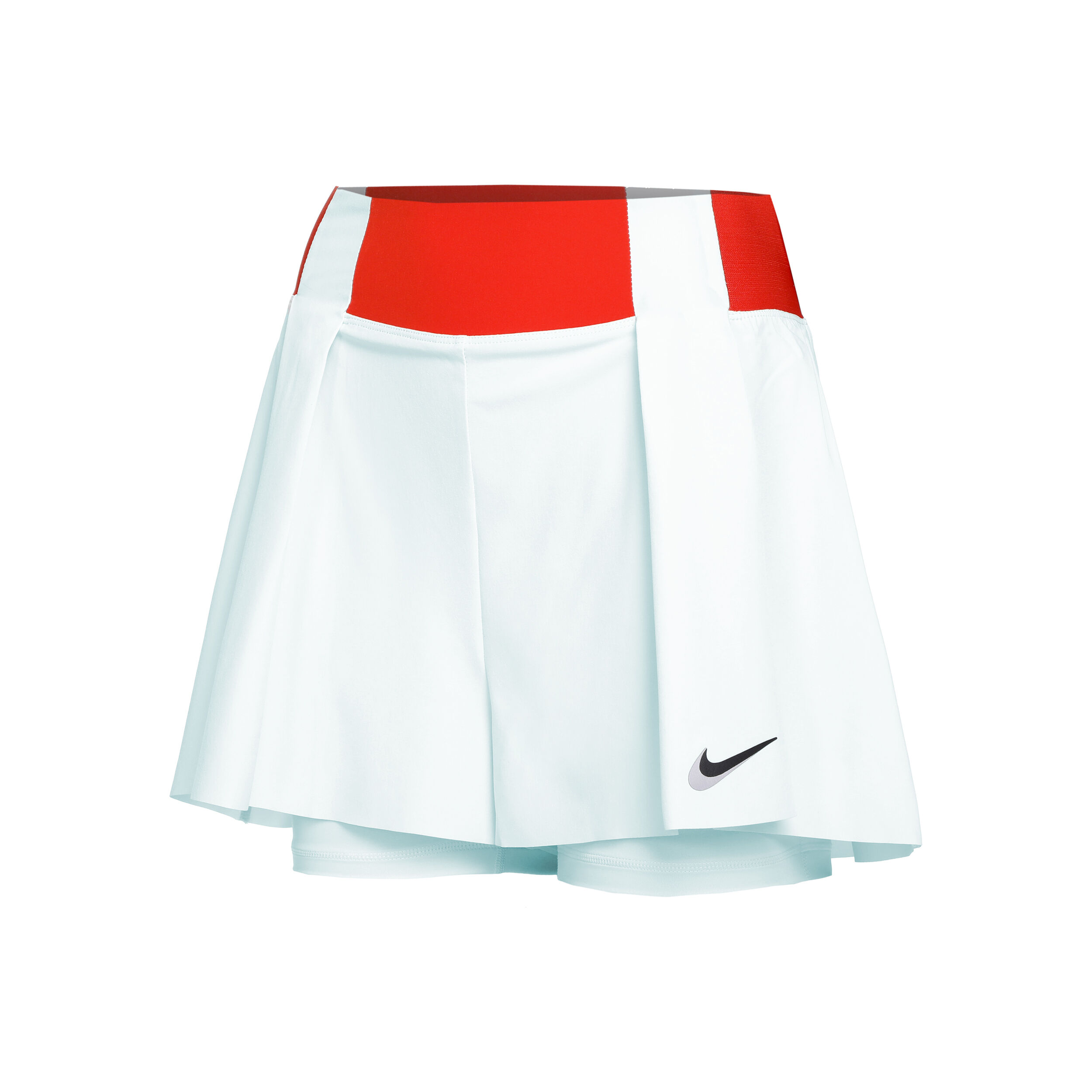 Court Dri-Fit Slam Shorts Damen - Hellblau, Rot