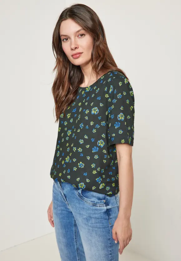 CECIL Bluse mit Blumenprint