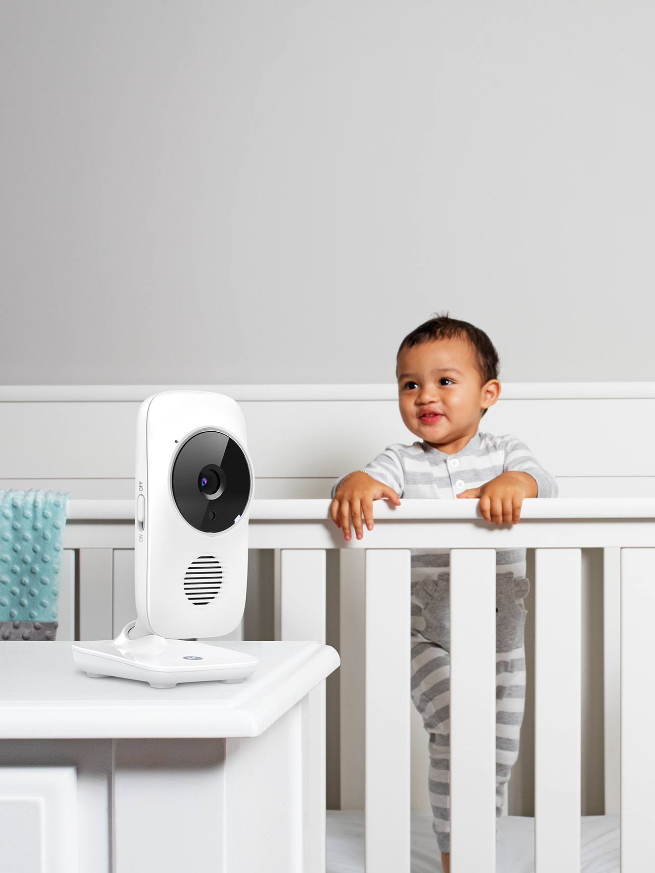 Babyphone vidéo sans fil VM 483 MOTOROLA blanc