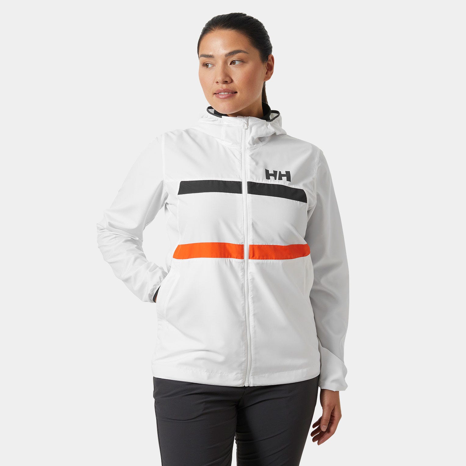 Women’s Salt Stripe Windbreaker