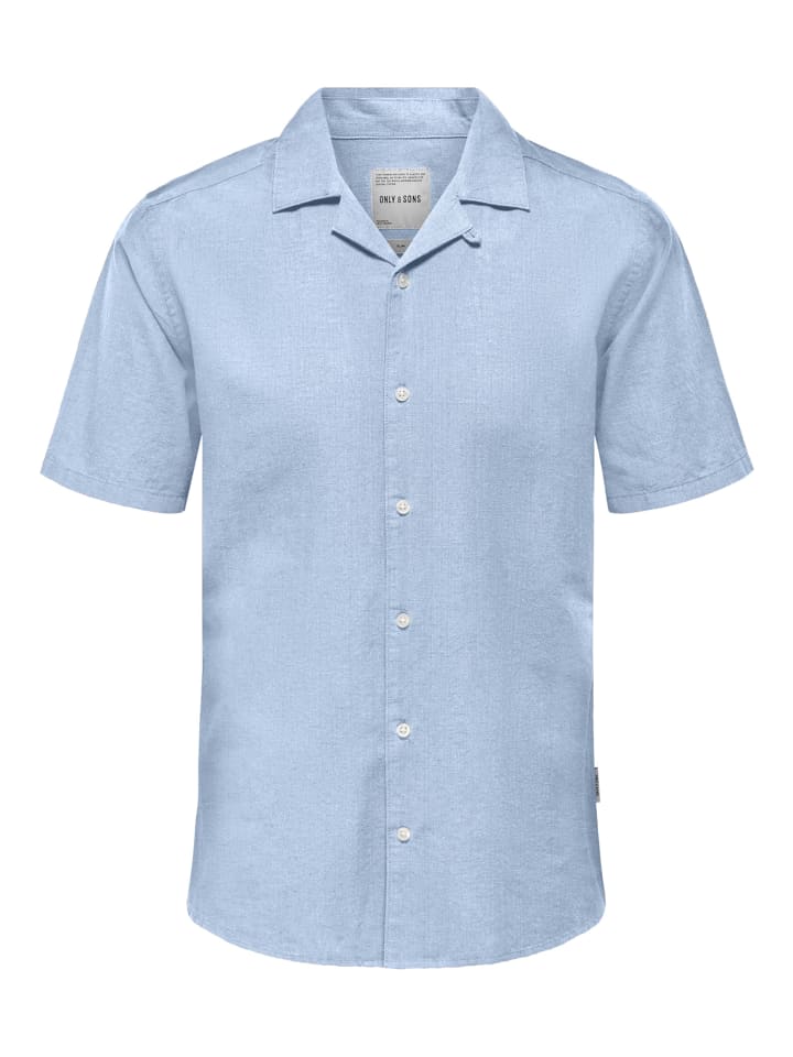 Only&Sons Hemd 'CANTLEY' in blau günstig kaufen