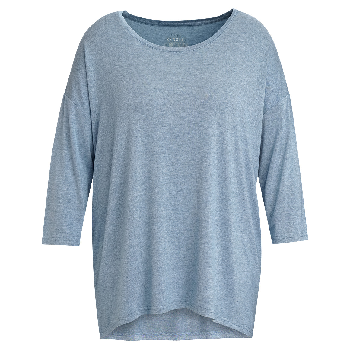 Damen Longshirt im schlichten Dessin