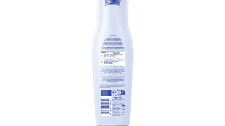 NIVEA Hydration Hyaloron Shampoo 250 ml