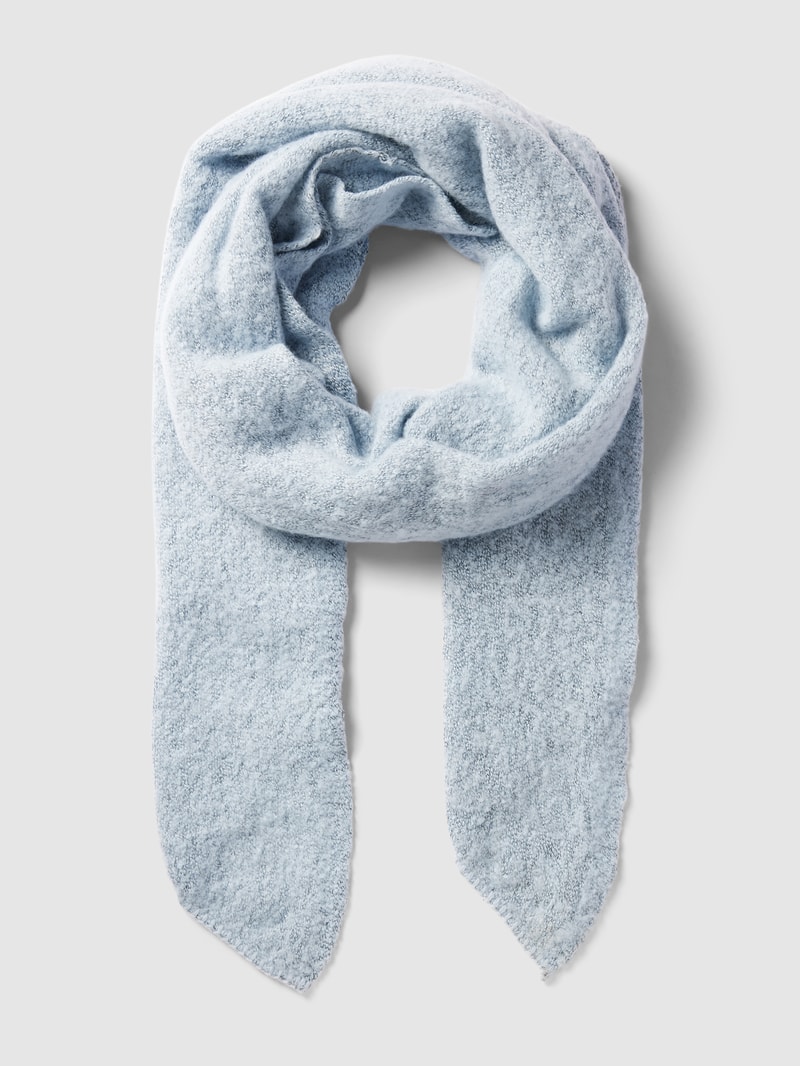 Schal in unifarbenem Design Modell 'PYRON' in hellblau