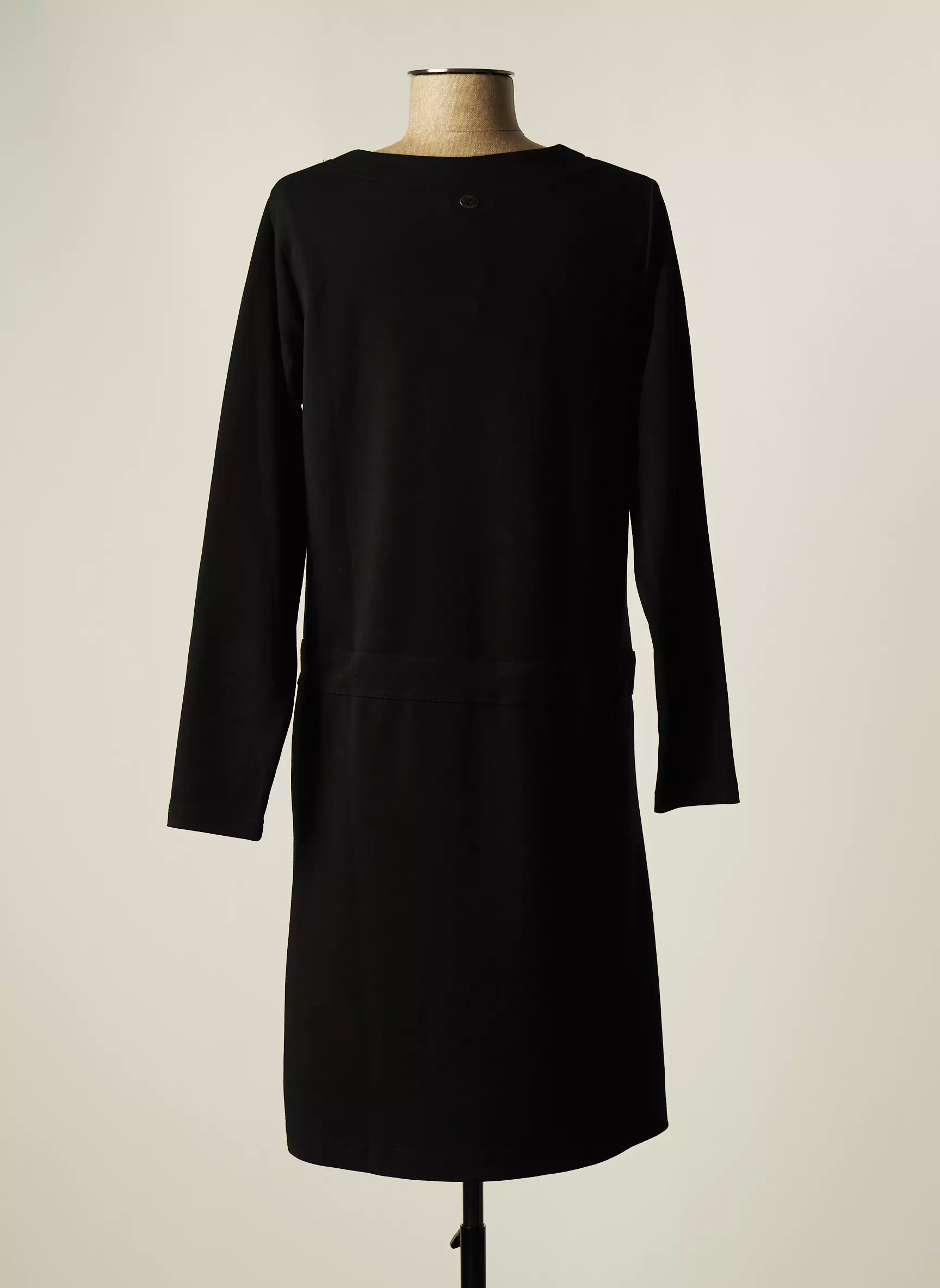 Esprit De La Mer Robes Mi Longues Femme couleur noir