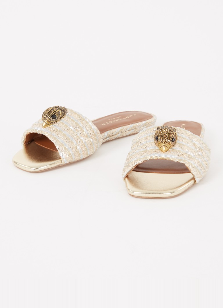 Papuci Kurt Geiger Kensington cu logo