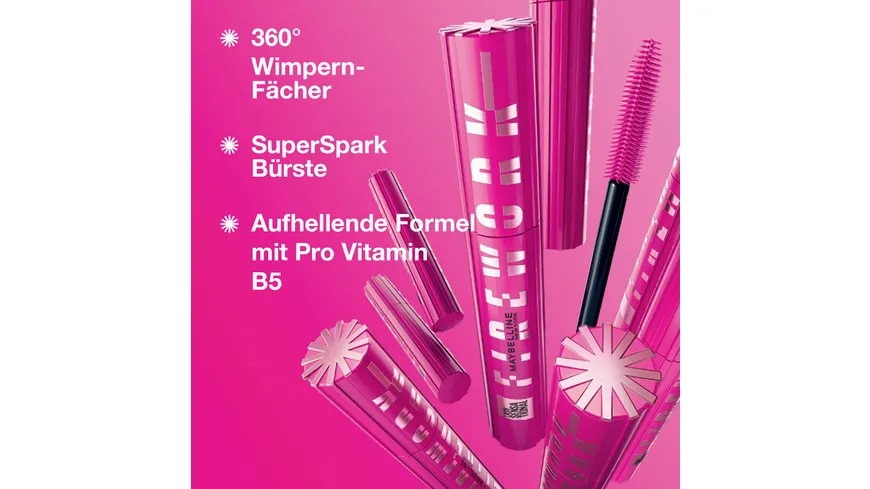 MAYBELLINE NEW YORK Mascara Firework 10 ml Black - Black