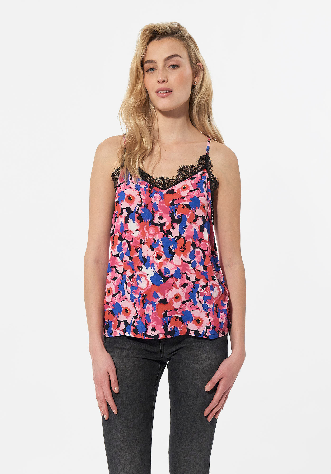 BAD    Top fleuri Femme
