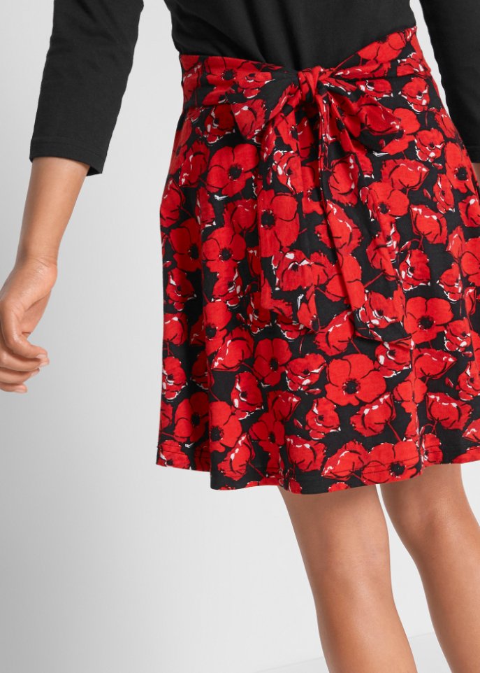 Mädchen Jerseykleid, 3/4-Arm aus Bio-Baumwolle