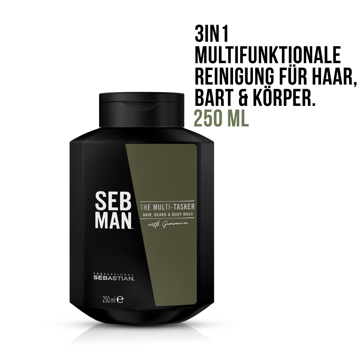 The Multitasker 3 in 1 Hair. Beard & Body Wash