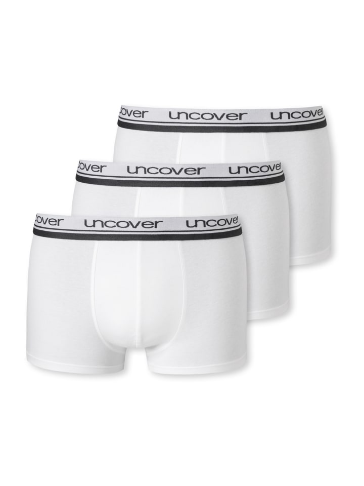 Schiesser Boxershorts Uncover in Weiß günstig kaufen