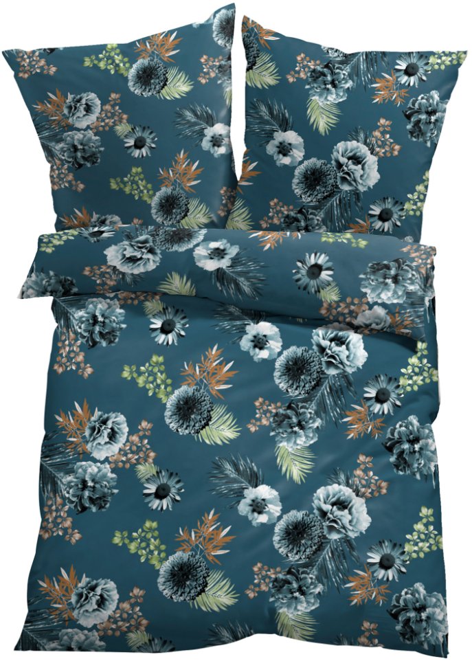 Bettwäsche mit Blüten