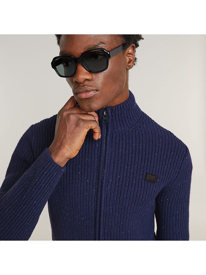 G-Star Cardigan in Dunkelblau günstig kaufen