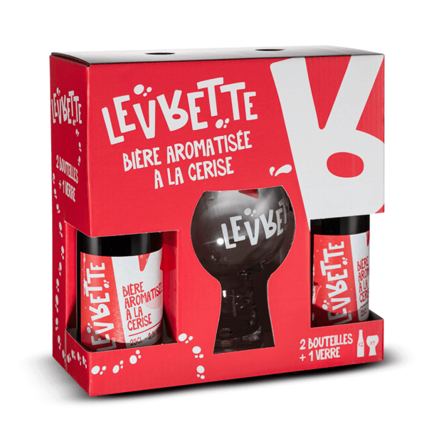 Coffret Levrette aromatisée cerise