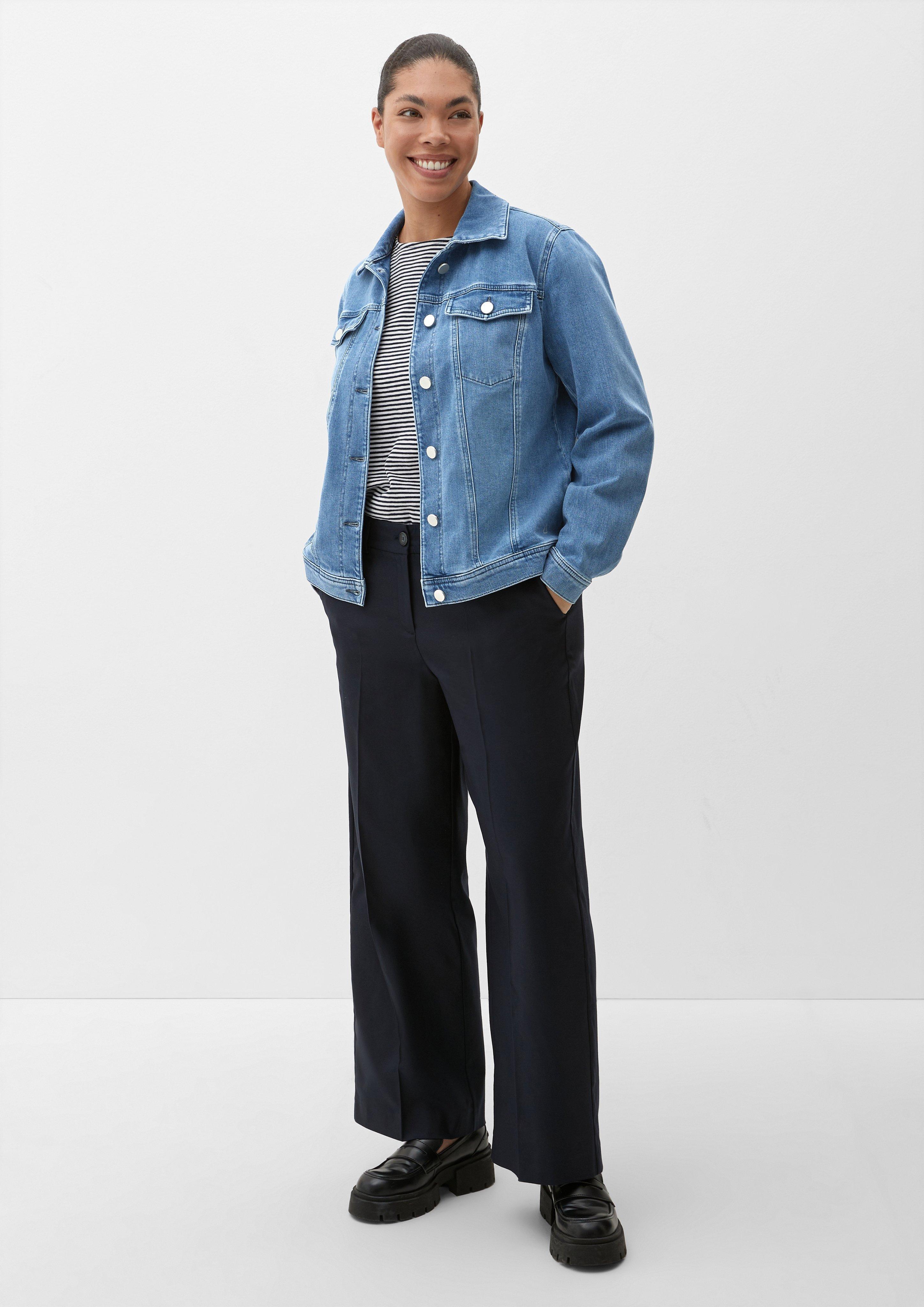 Jeansjacke mit Waschung  2129010-57Z4