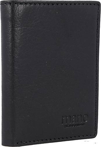 Mano Don Simon Geldbörse Leder 8 cm
