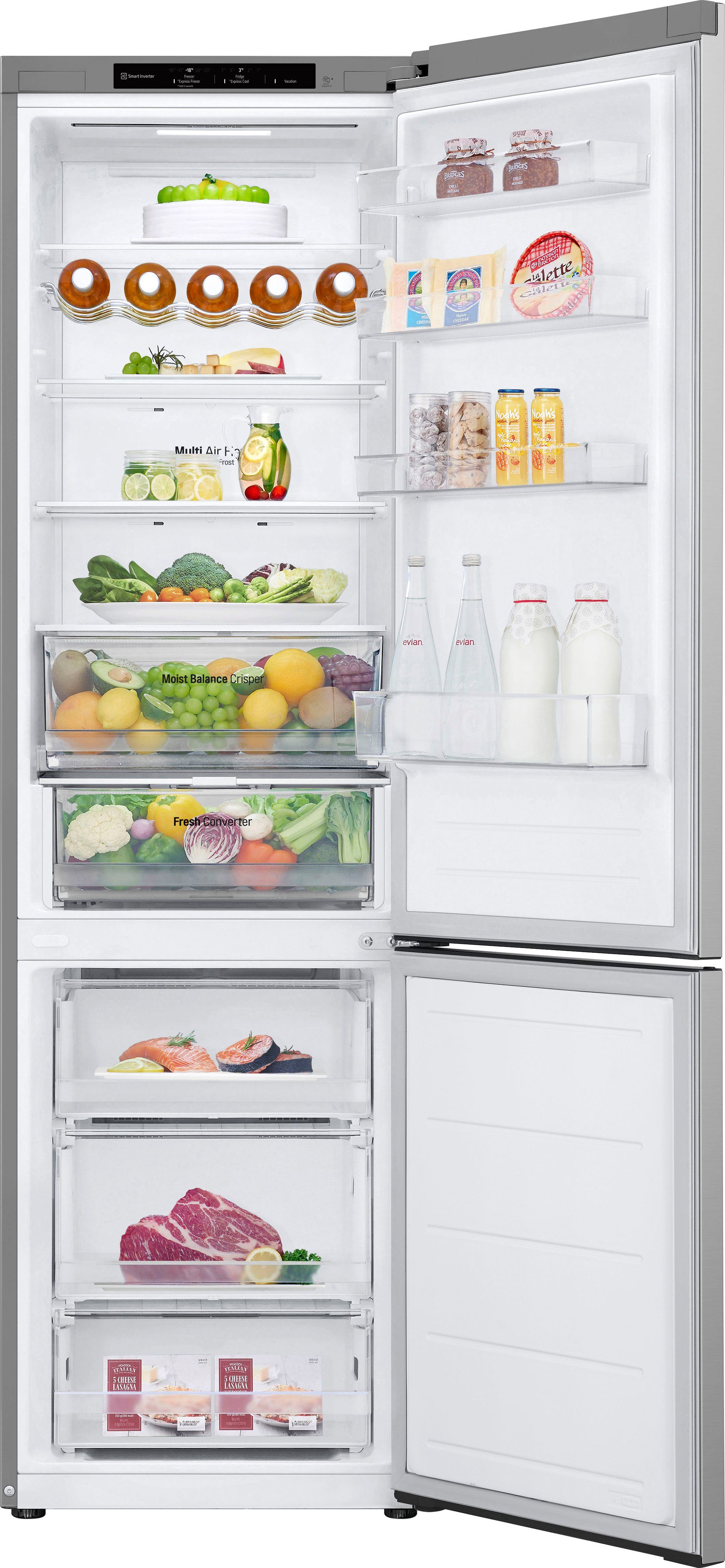 LG Kühl-/Gefrierkombination Serie 3 GBV3200CPY, 203 cm hoch, 59,5 cm breit